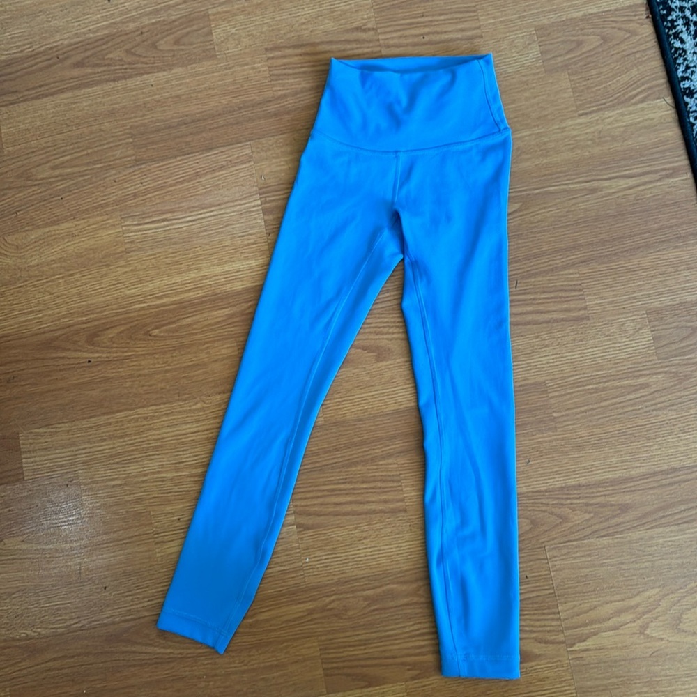 NWOT Wunder Under Train High Rise Tight - Blue Nile